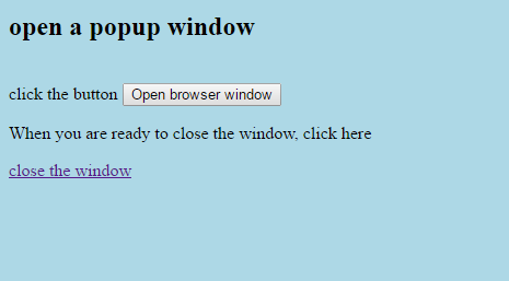 javascript open browser window