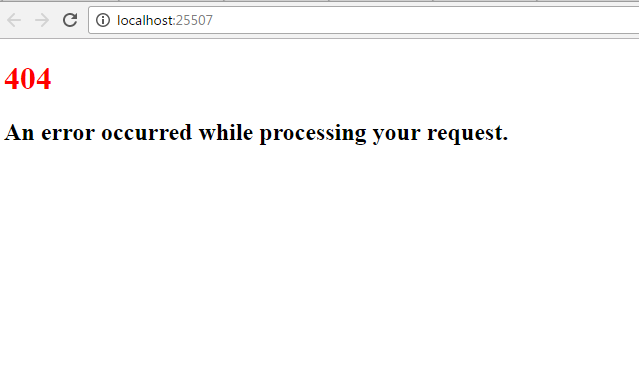 http error 404 not found in asp net