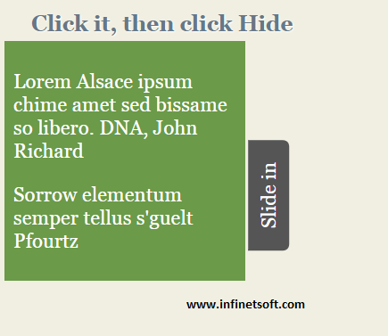 slides in and out-css3