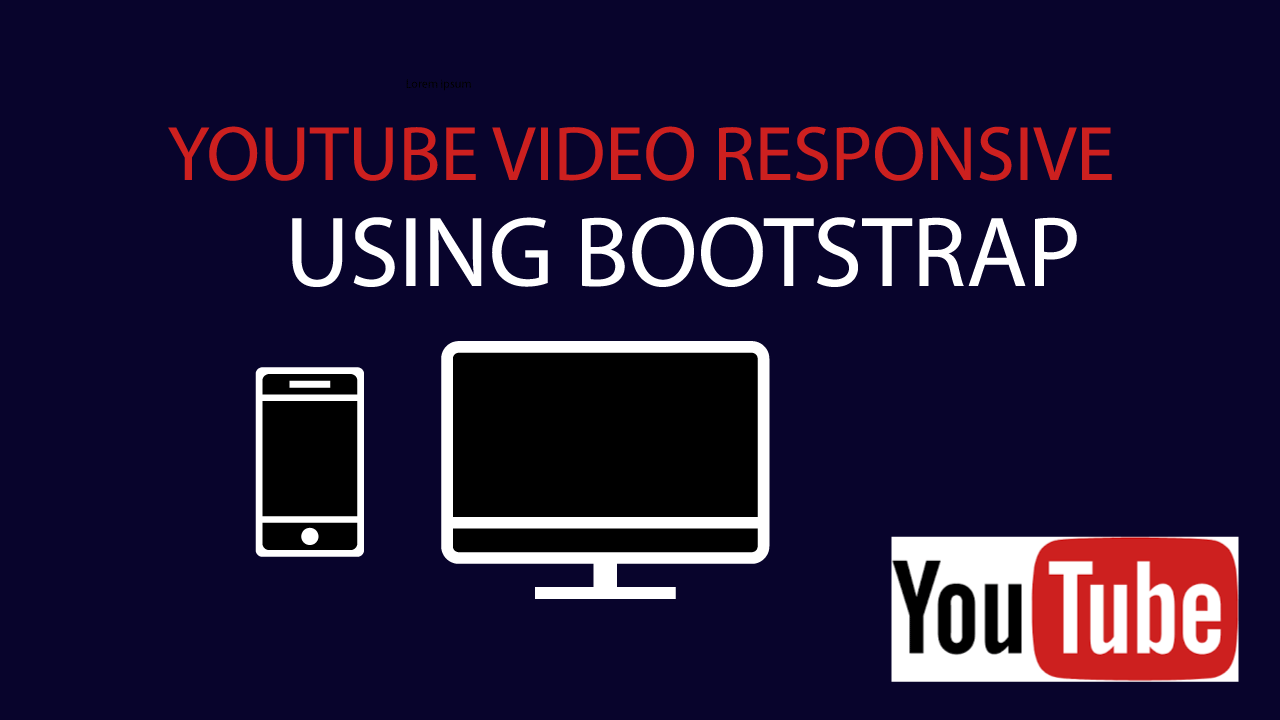 Responsive youtube embed bootstrap