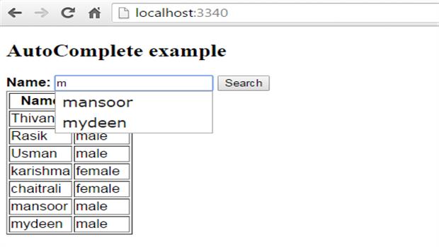 Asp Net Autocomplete Textbox Using Jquery Json And Ajax Hot Sex Picture