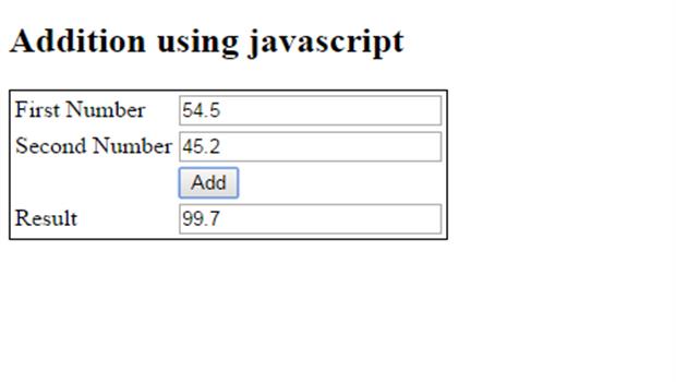 Parse by float in JavaScript