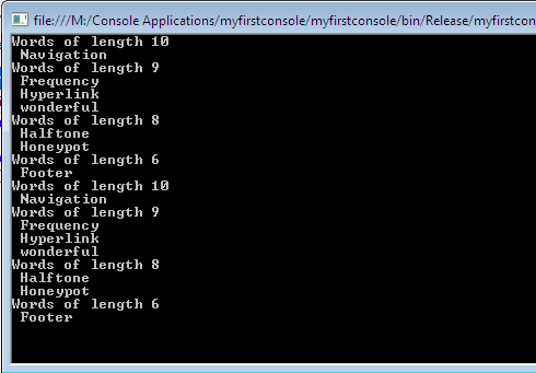 Grouping and sorting using linq in asp.net