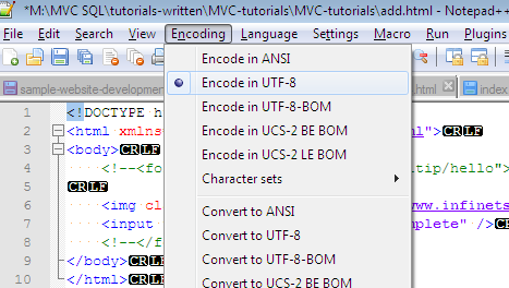 change it to  encode in utf-8