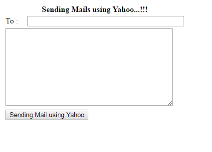 yahoo send email using asp.net