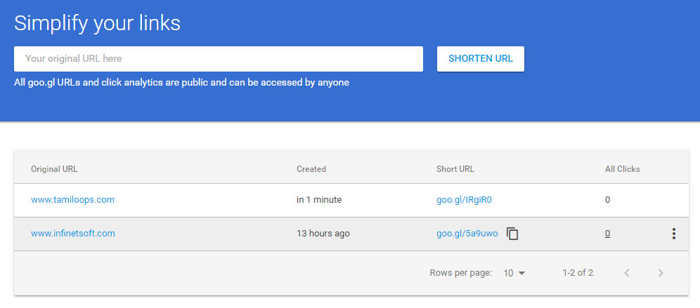 20 Google Url Shortener Api Javascript