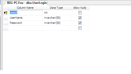 login form in asp net with database 
