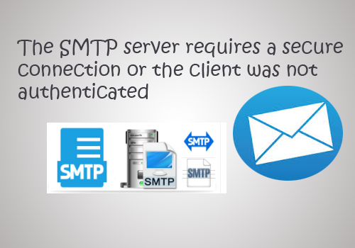 smtp authentication is required