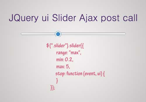 jquery ui range slider set values