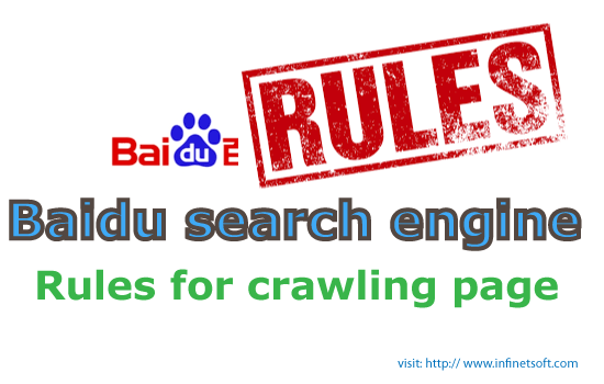 Baidu Search Enginee rules